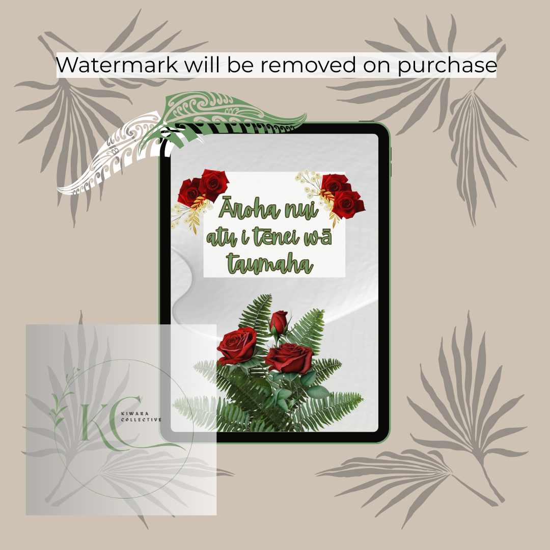 Printable grief card

